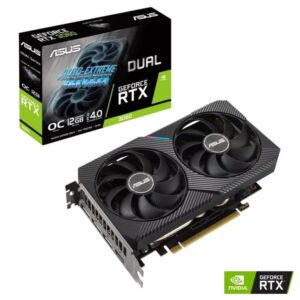 Asus Dual RTX 3060 V2 LHR OC 12GB Graphics Card