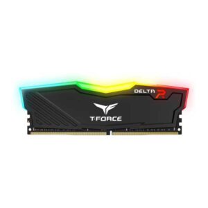 TeamGroup T-Force Delta RGB 8GB (8GBx1) 3200MHz Black DDR4 CL16 RAM Memory Module